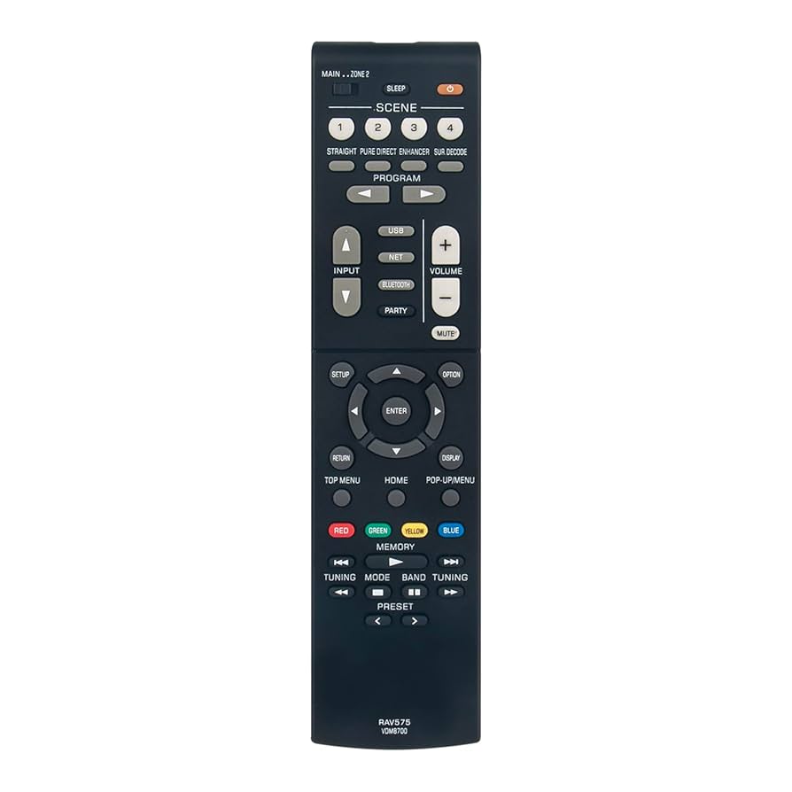 Amazon | RAV575 VDM8700 交換用リモコン ヤマハ AVレシーバー