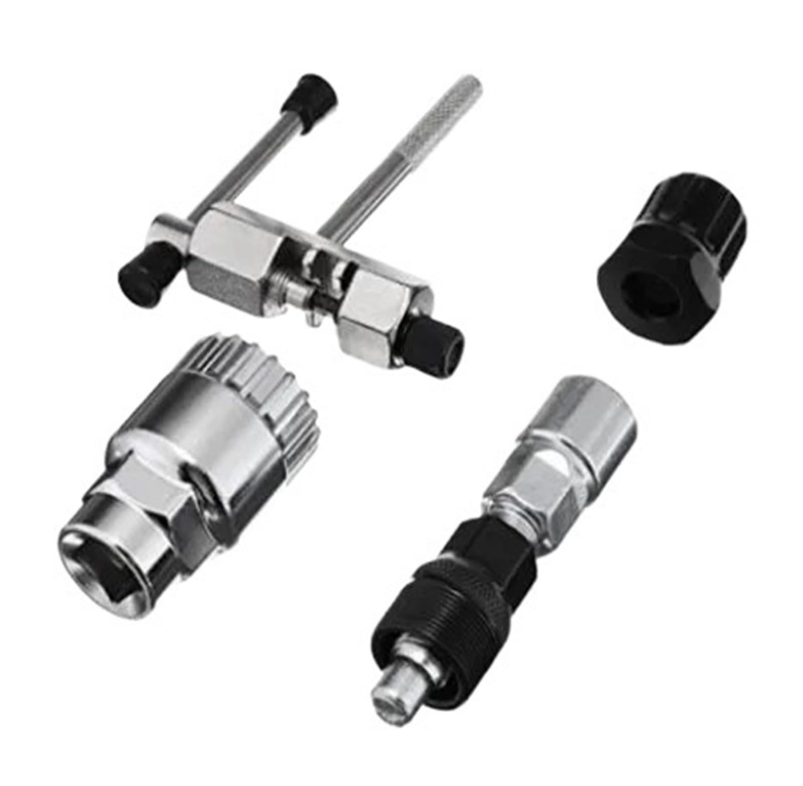 Fahrrad Reparatur Werkzeug Kits Schwungrad Entfernung Kette Breaker Cutter Kurbel Puller Schlüssel Kassette Halterung Extractor Sets(A set)