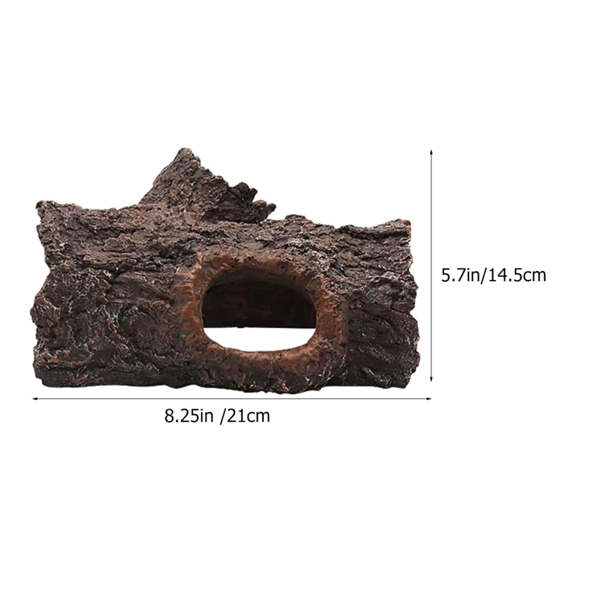 Happyyami Hohe Aquarium-Dekorationen Realistische Fischtank-felsen Fischversteckhöhle Für Große Tanks Aquarium-zubehör