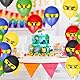 Vylyciy 12 Stück Ninjas Party Stirnband, Ninja Stirnband Kinder Kopfband, Ninjas Party Favors, Kinder Geburtstagsdeko Ninja Gastgeschenke für Karate,Thema Party,Geburtstagsparty