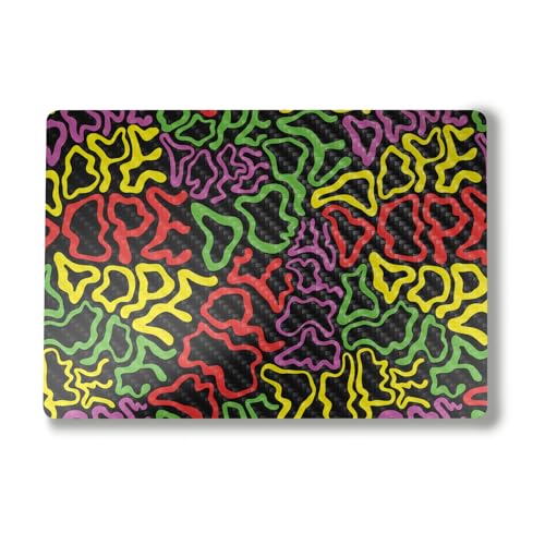 Image of Carbon Fiber Laptop Skin Compatible with Alienware M18 R2 (2024) - Super Dope - Premium 3M Vinyl Protective Wrap Decal Cover - Easy to Apply | Crafted in The USA by MightySkins