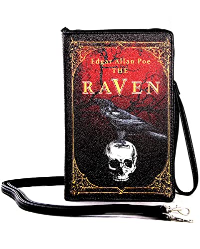 Horror-Shop La Borsa per Libri Vintage Raven