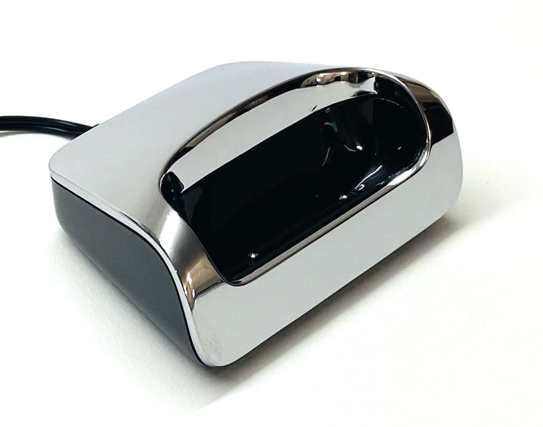 Gigaset SL910H / SL910 H - Cargador para SL910 y SL910A, color plateado