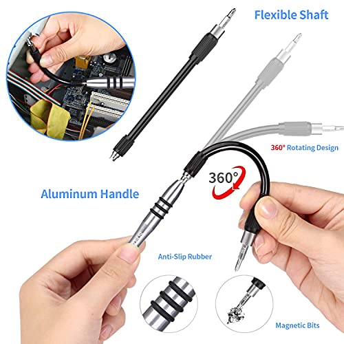 Computer Repair Tool Kit, Laptop Opening Tool, 139 IN 1 Professional PC Repair Tool, with 98 Magnetic Bit and 41 Practical Repair Tools, Compatible for Macbook, PC, Tablet, iPhone, Xbox Controller