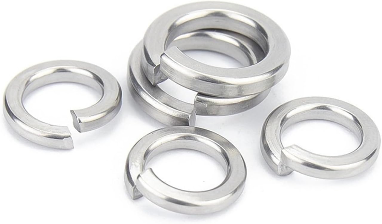 CREAP 1-50pcs Spring Lock Washer M2 M2.5 M3 M4 M5 M6 M8 M10 M12 M14 M16 M18 M20 M22 M24 M30 Stainless Steel Locking Washer(M14(10pcs))