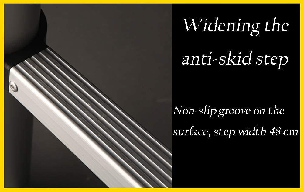 Extra Long Aluminum Telescoping Ladder,Multi-Purpose Extension Ladder Professional Engineering Ladder with Hooks Stepladder