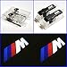 Produktbild SMP® 2X M Logo Tür Projektor kompatibel mit BMW, LED Willkommens-Licht mit BMW M Emblem - Türbeleuchtung - Einstiegsleuchten - Geist Schatten Lampe - 63312414105-63316972605