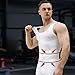 HuayoRong Shaperluv for Men, Shaperluv Tank 2.0 Mens, Chest-Sculpting, Fat-Hiding Fitness Tank Top，Breathable (Black+White+Grey,Medium)