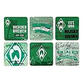 Bremen SV Werder Korkuntersetzer Untersetzer 6er-Set, 21-36009