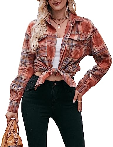 Chemise à Carreaux Merona Manches Longues Taille L - Occasion Très Bon état, Style Chemise Classique