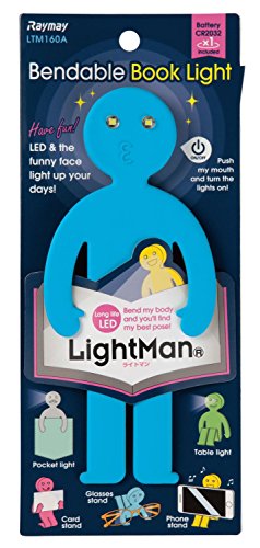 レイメイ藤井 LED ブックライト ライトマン ブルー LTM160A レイメイ藤井 LED ブックライト ライトマン ブルー LTM160A