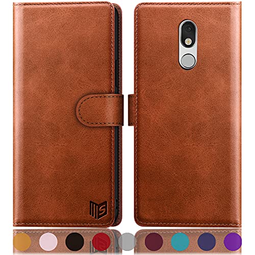 SUANPOT for LG Stylo 5/ Stylo5 Plus/Stylo 5X/ Stylo 5V with RFID Blocking Leather Wallet case Credit Card Holder, Flip Folio Book Phone case Shockproof Cover for Women Men LG Stylo 5 case Wallet