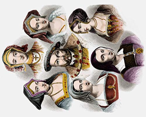 CICIDI King Henry Viii of England | His Six Wives Puzzle 1000 Teile für Erwachsene, Unterhaltung, DIY-Spielzeug, Graet… – Bild 3