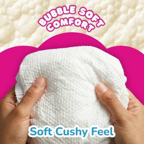 Image of Doobidoo Baby Pants Diapers Large Size (48 Count) | Bubble Soft Topsheet With Anti-Leak Side Cuffs | All-Round Comfort for Babies 9-14 kg