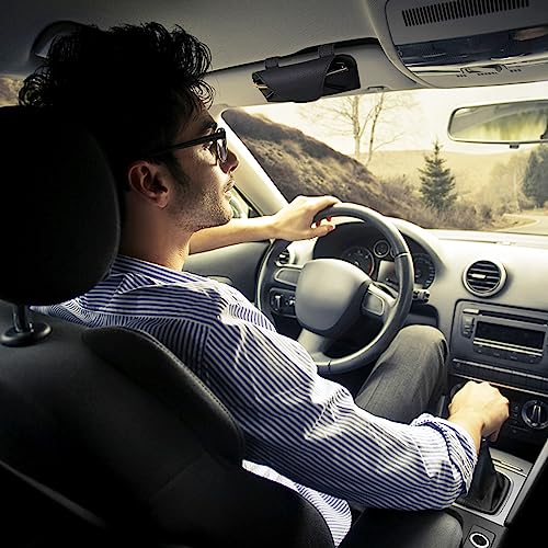 Goldmiky Supporto per occhiali da sole per auto