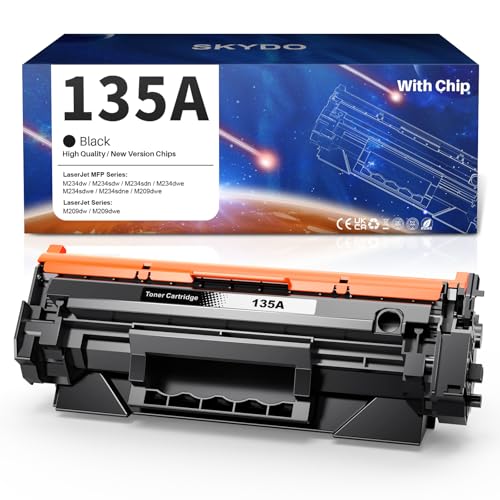 W1350A Toner con Chip Compatible con HP 135A W1350A 135X W1350X para HP LaserJet MFP M234dw M234dwe M234sdw M234sdn M234dwn M209dw M209dwn M234 M209