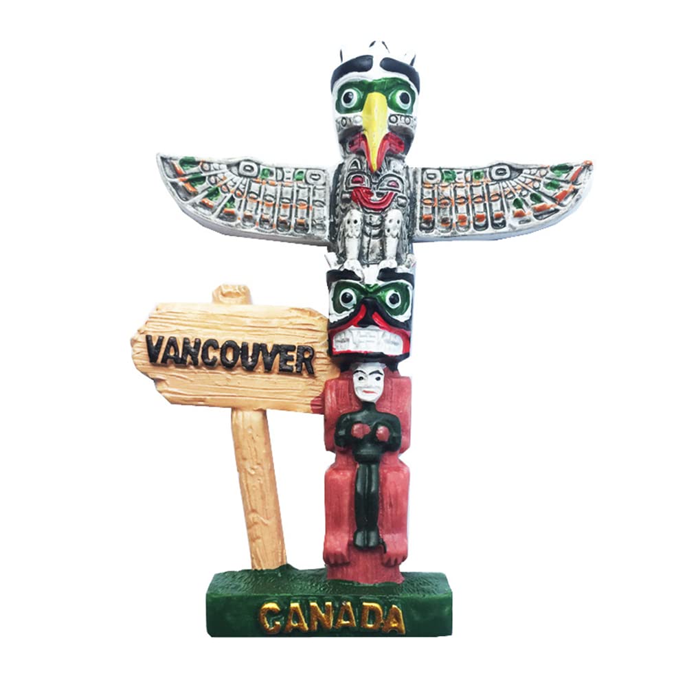 3D Vancouver Canada Fridge Magnet Souvenir Gift Refrigerator Magnetic Sticker Craft Collection
