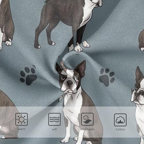 Cute Dogs Blue Gray Toddlers Underwear Floral 2t Cotton Panties Little Girl Stylish Briefs Kids Undies3