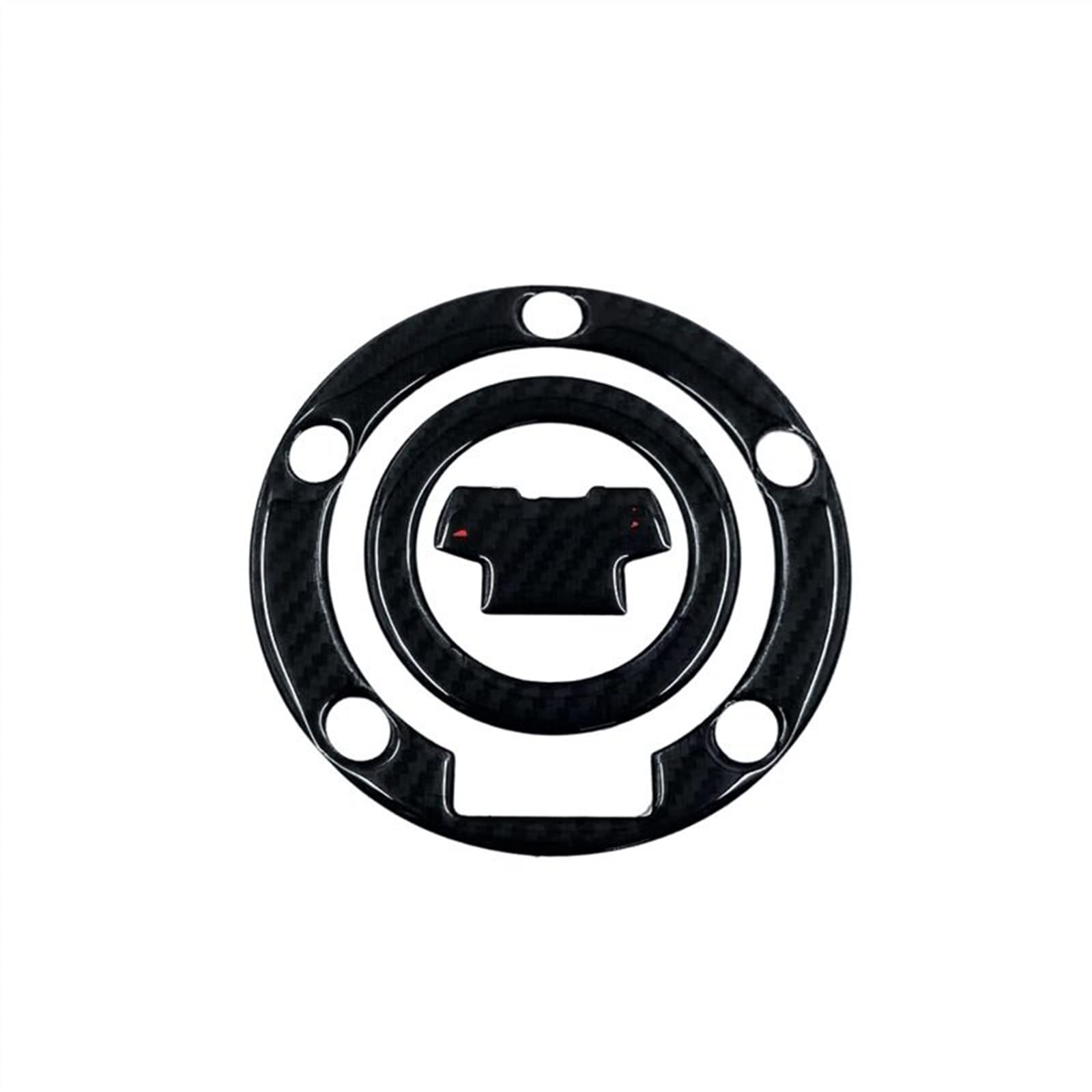 Réservoir Autocollant, Fibre De Carbone Moto Réservoir De Gaz Cap Pad Cover Cover Stickers