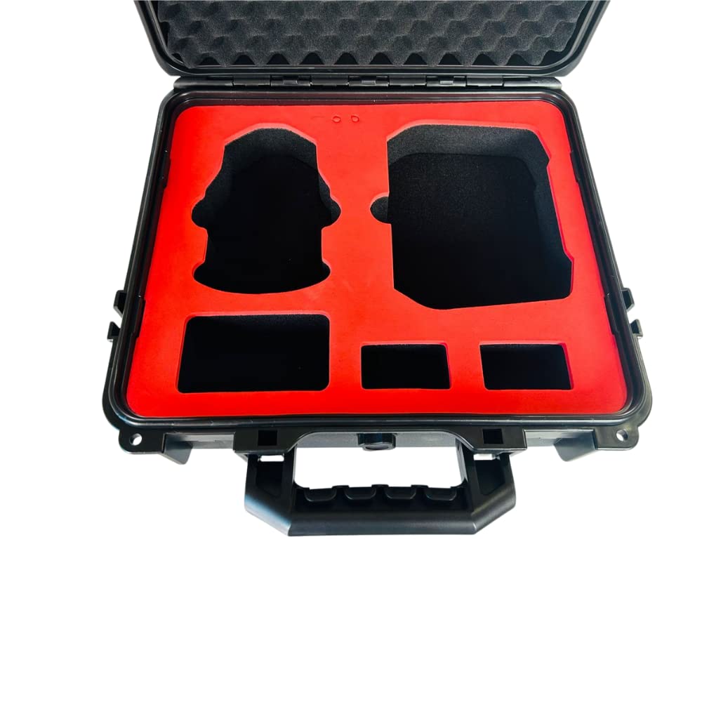 GetZget® Carrying case Bag for DJI mini 3/ Mini 3 Pro and Accessories Protective Explosion Proof, Waterproof Hard Shell Travel Suitcases (Super Hard Shell Case)