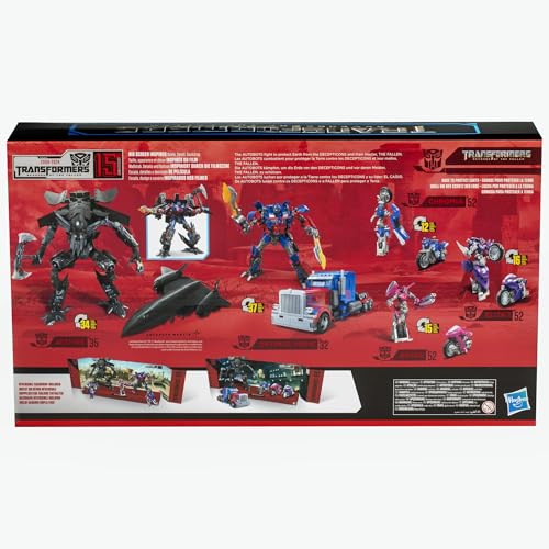 Transformers G02945S1 Toys Studio Series Revenge Of The Fallen 15Th Anniversary Autobot Multipack, Optimus Prime, Jetfire, Chromia, Elita-1, Arcee, 5 Action Figures thumb #4