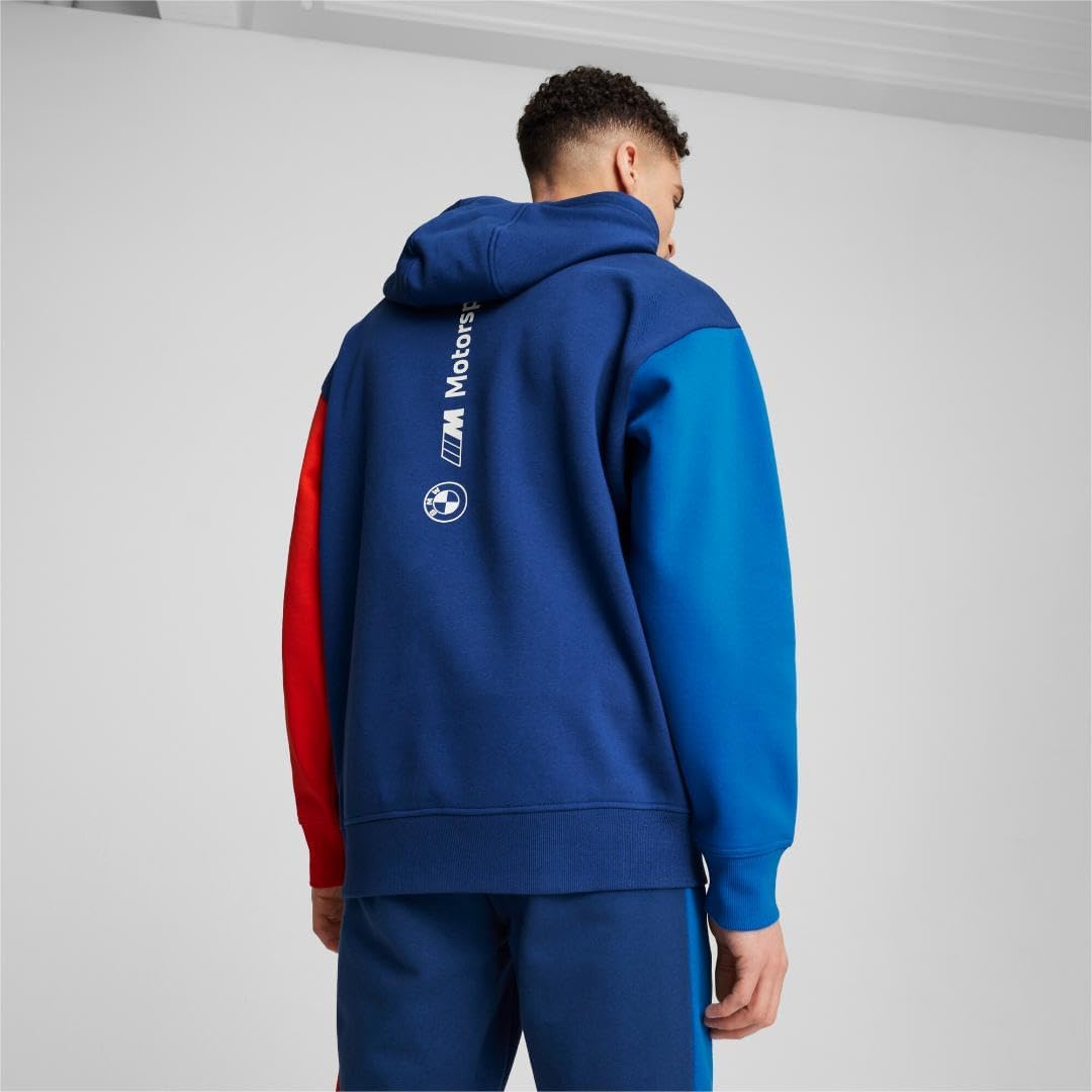 PUMA Men's Standard BMW MMS Essentials Fleece Hoodie - Image 6
