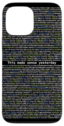 This Made Sense Yesterday ? Programmer Funny PC Graphic �X�}�z�P�[�X iPhone 13 Pro Max �p