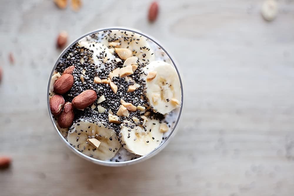 DK Raw Chia Seeds 200G-Raw Chia Seeds for Eating with Omega 3&Fibre for Weight Loss Management