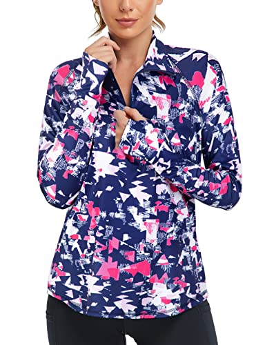 Image of Cucuchy Womens V Neck Golf Polo Shirts Moisture Wicking Sports Workout Tops