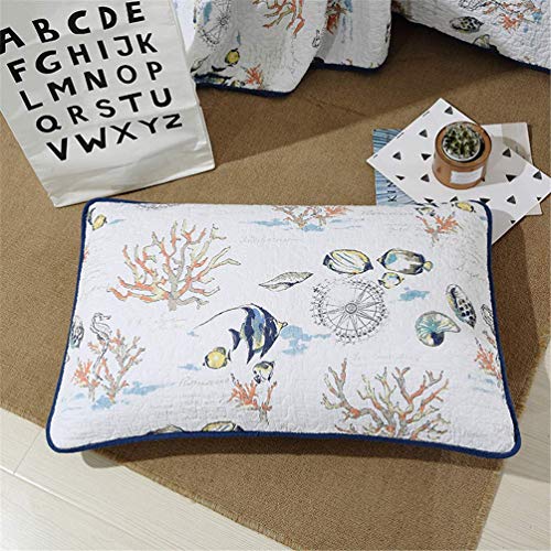 Parure de lit matelassée de qualité supérieure avec couvre-lit en microfibre douce