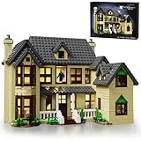 Horror House Building Block Set, Scary Movie Haunted House Model Compatible with Lego Horror House Building Toy, Halloween Decoration Gift for Man, Woman or Horror Film Fans 18+(1275Pcs)