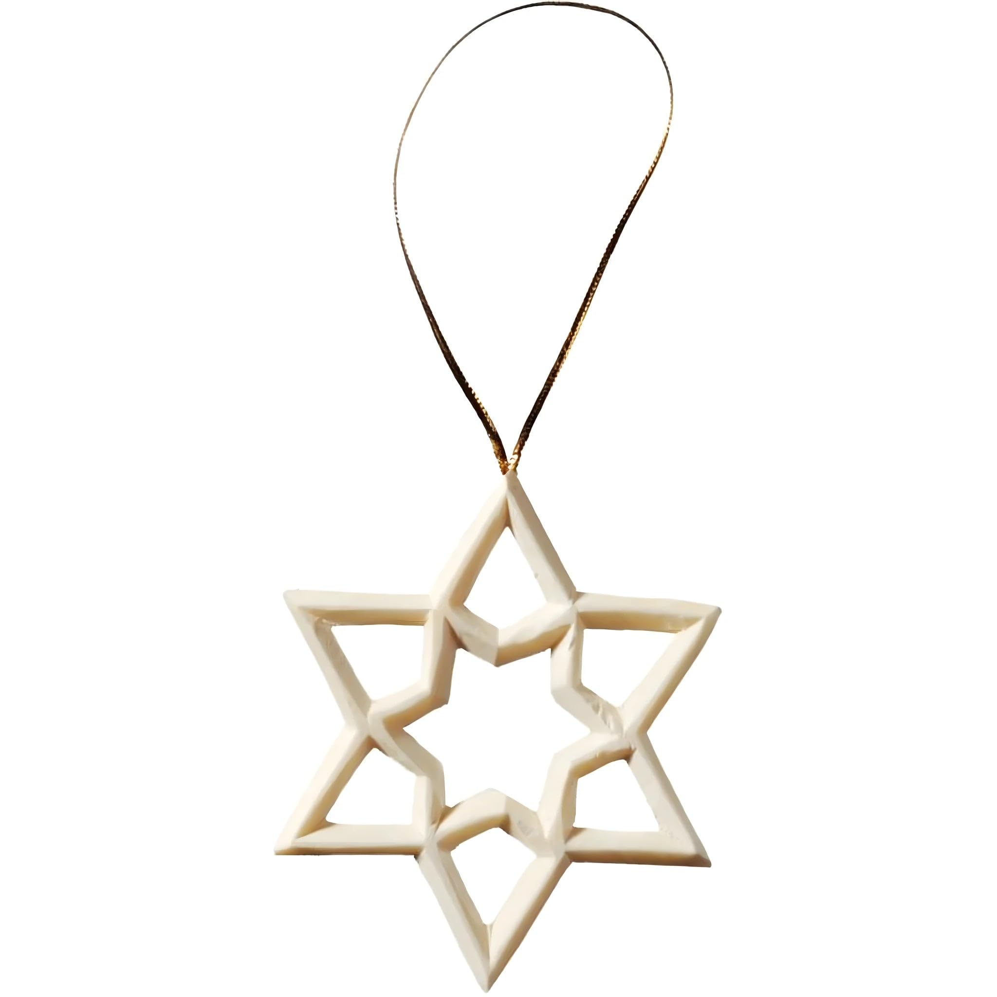 Dolfi Wooden Star 10 cm | Natural Wood in Val Gardena | Nativity Figure