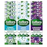 Zoflora Mixed Pack Assortment 12pc x 120ml, Concentrated 3-in-1 Multipurpose Disinfectant – Fragrances May Vary Kills 99.9% of Bacteria & Viruses Zoflora Mixed Pack Assortment 12pc x 120ml, Concentrated 3-in-1 Multipurpose Disinfectant – Fragrances May Vary Kills 99.9% of Bacteria & Viruses