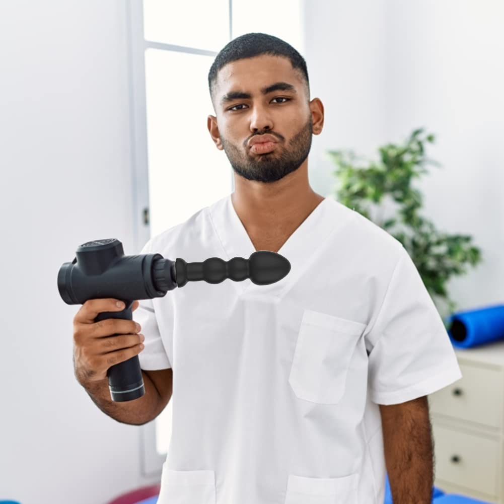 Têtes de Massage Tête de Pistolet, Têtes de Pistolet de Massage pour Tissus Profonds Et Points de Déclenchement Remplaçables, pour La Détente Musculaire
