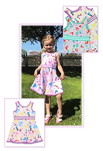 Disney Princess Toddler Girls Fit And Flare Ultra Soft Dress (5T, Pink) #TOP6