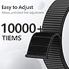 Yoohoo 18mm Watch Straps Nylon Bracelet Compatible with Venu 2S/Venu 3S/Vivoactive 4S/Vivomove 3S/Forerunner 255s/255s Music/265s, Quick Release Replacement Sport Loop Watch Strap for Men and Wome #2