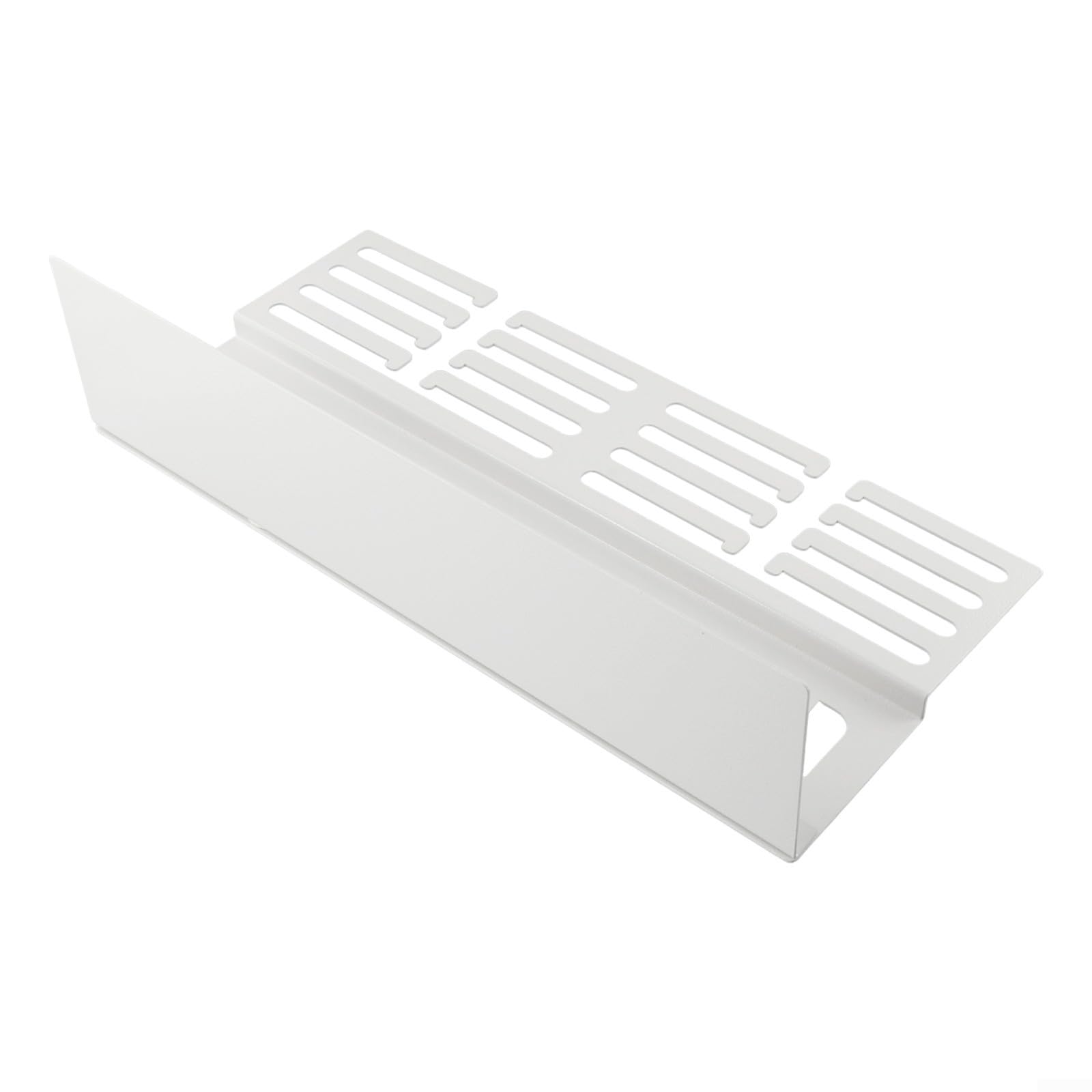 Porta medaglie da parete in metallo con ripiano per medaglie sportive e trofei, può contenere oltre 64 medaglie in modo sicuro (bianco)