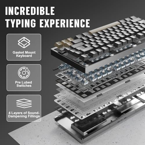 YUNZII AL75 PRO 80キー ゲーミングキーボード の商品画像 3