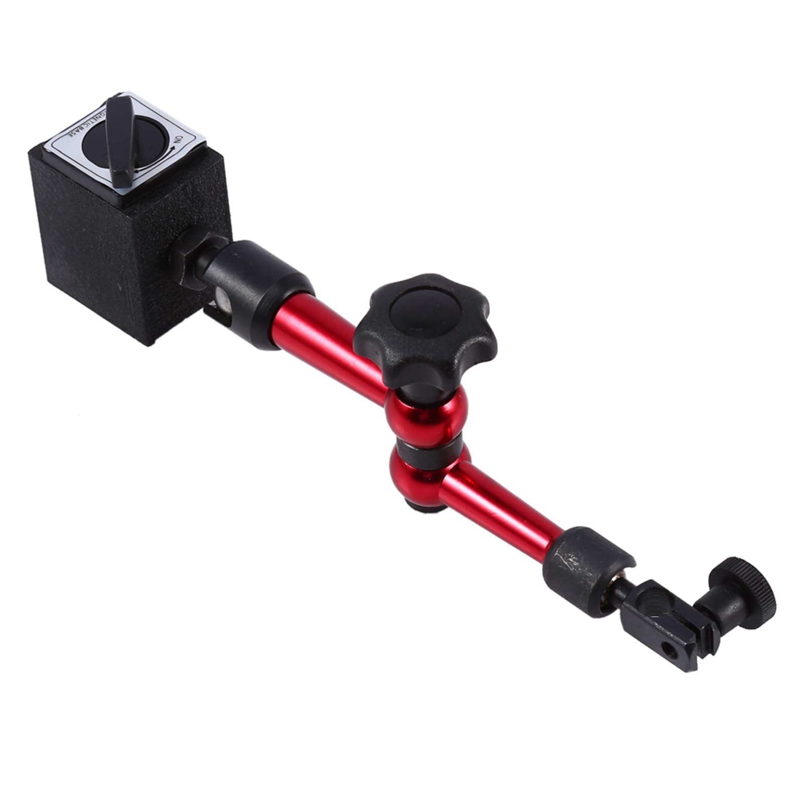 Support Magnétique Réglable Universel - Base Métal Stable Pour Équipement De Mesure Et Usinage