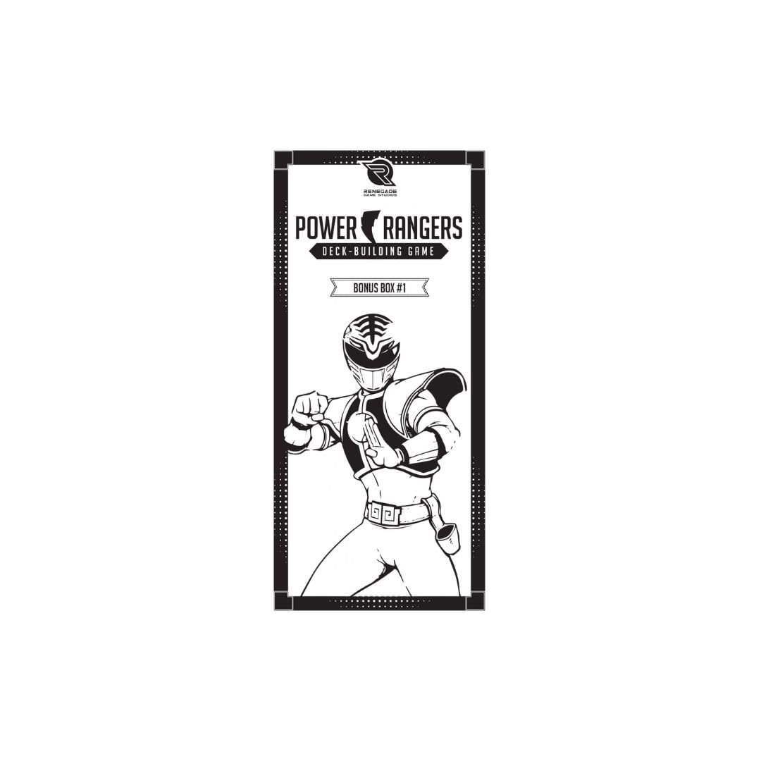Renegade Game Studios | Power Rangers Deck-Building Game Bonus Box #1 | Card Game Expansion | 2–5 Players | 45-60 Minutes | Ages 14+