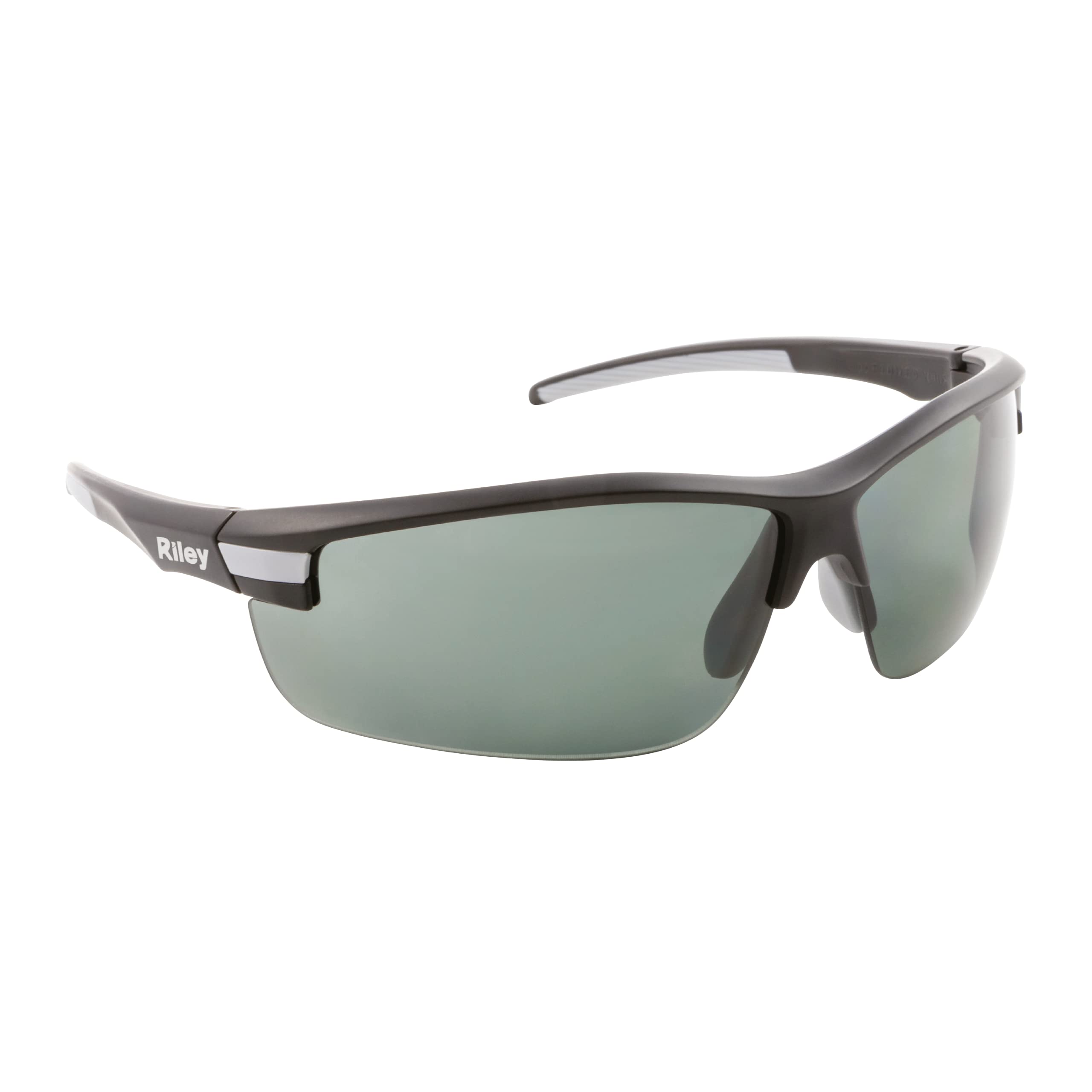 Riley Sisini Sport Style Safety Glasses, Anti Fog Scratch and Imapct Resistant, Wrap Around Lenses EN166 Certified Protective Glasses for DIY, Grinding, Construction