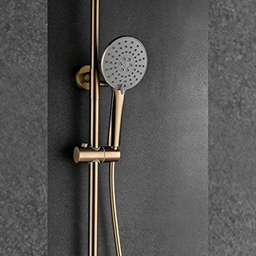 Ensemble de douche pluie contre le calcaire et les variations de jet