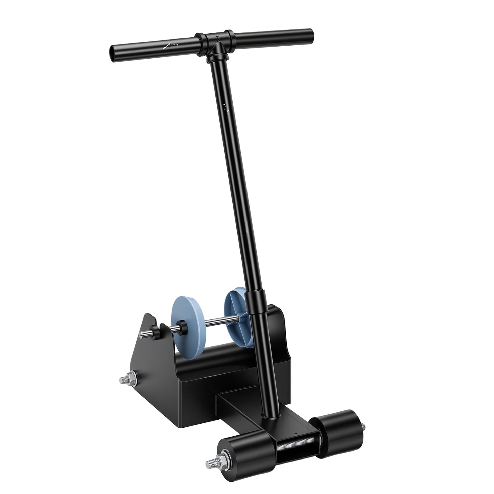 Bewinner Aplicador Manual de Cinta para Pisos para Marcar Líneas, Estacionamientos, Trazado de Líneas de Almacenes y Colocación de de canchas: Ancho Ajustable de 15 Cm, Rodamiento Suave, Cuerpo de