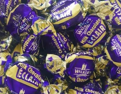 Walkers Milk Chocolate Eclairs 500g Delicious Tasty And Twisty Treat Gift Hamper For Birthday,Christmas Sold By Kidzbuzz