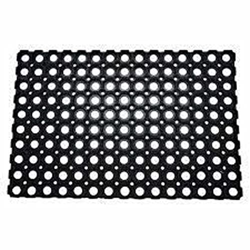 Image of 22mm Thickness Antislip Rubber Entrance Rectangular Mat (Hollow Mat) Traps MUD,Dirt & DUST for Home,Office,School,Shops,Hotels,Restaurants..- Size(16X24 in) (41X61cm),Brown