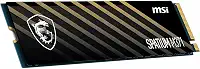MSI SPATIUM M371 NVMe M.2 500 GB - PCIe 3x4 NVMe M.2 Unidade de estado sólido interna, leitura de 2200 MB/s e gravação de 1150 MB/s, NAND 3D, segurança de dados integrada, central