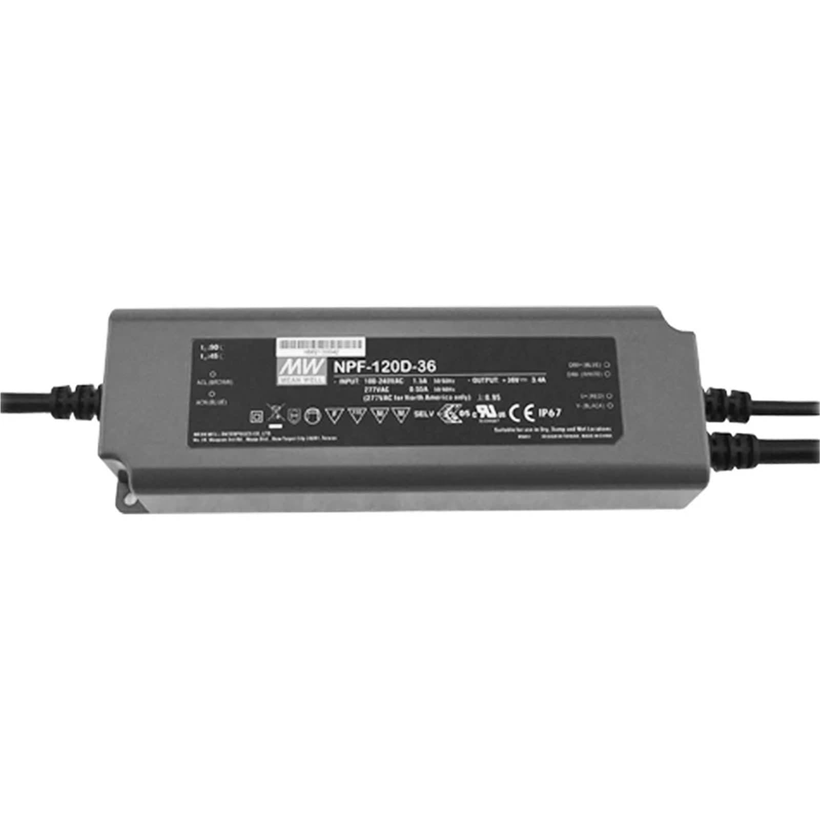 1 pz NPF-120D Serie DC12V 15V 20V 24V 30V 36V 42V 48V 120W tensione costante di uscita singola + driver LED a corrente costante (NPF-120D-48)