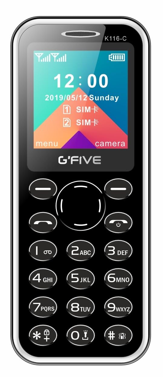 G’Five K116-C Feature Phone | 1.44” Display | 1000mAh Battery | Wireless FM Radio | Built-in Flashlight | Dual SIM | Compact Keypad Mobile Phone-picture-22