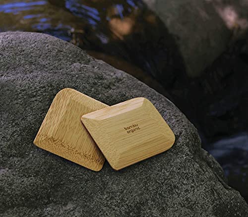 Bambu, Bamboo Pot Scrapers, Eco-Friendly And Certified Organic. Cleans Kitchen Pans, Dishes, Bowls, And Plates Removes Food Effectively And Safely Without Scratching. 2.75”, Set Of 4 #TOP5