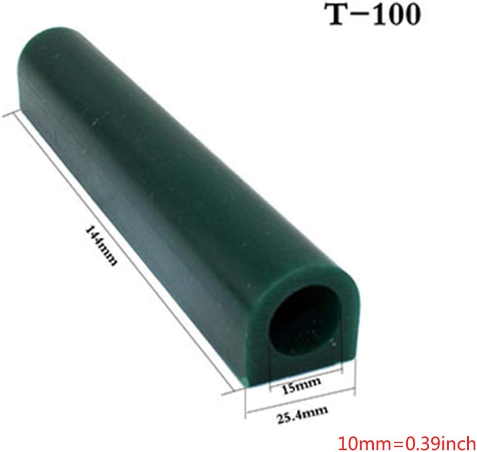 6Pieces Carving Wax Ring Tube Green Ring Carving Wax Hole Round Wax Tubes Ring Hard Modeling Wax for Jewelry Ring Wax